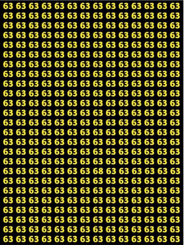 Optical Illusion Big Chalange: 38 के बीच में कौन सी संख्या छुपी हुई है, 10 सेकंड में अगर आप ढूंढ लिए तो कहलाएंगे King