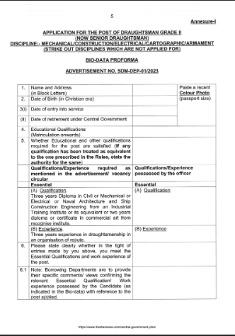 Indian Navy Draughtsman Vacancy 2023: भारतीय नौसेना के पदों पर नोटिफिकेशन जारी, यहाँ से करें आवेदन