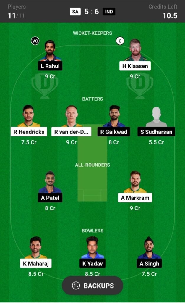 IND Vs SA 2nd ODI Dream11 Team Prediction: दूसरे वनडे मैच में इस खिलाड़ी को बनाए dream11 टीम में कप्तान और उप कप्तान