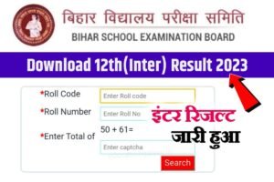 Bihar Board 10th 12th Result 2023: यहां से डाउनलोड करें कक्षा 10वीं 12वीं का रिजल्ट