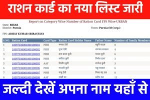 Ration Card New List 2023 Latest Update: आ गया राशन कार्ड का नया लिस्ट देखें, यहाँ से पूरी जानकार