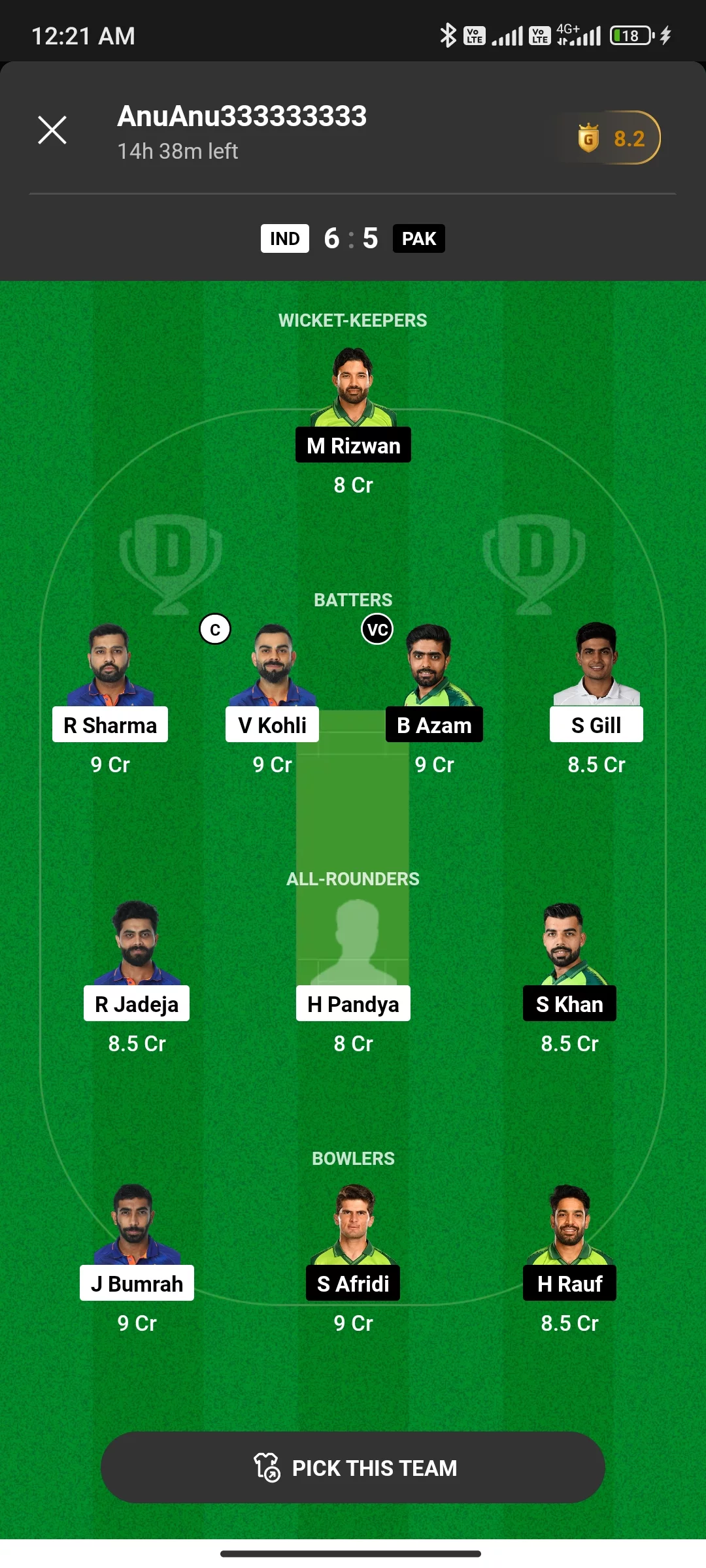 IND Vs PAK Today Dream11 Team Prediction: आज के मैच में इस तरह से बनाए अपना dream11 टीम, जीतने से कोई नहीं रोक सकता है