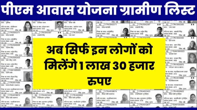 PM Awas Yojana List 2024: साल 2024 की ग्रामीण आवास योजना लिस्ट हुई जारी, जानें कैसे करें लिस्ट में अपना नाम चेक