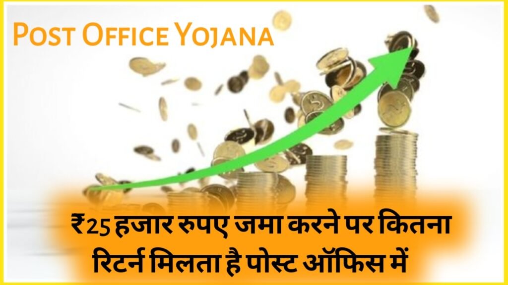 Post Office Yojana: ₹25 हजार रुपए जमा करने पर कितना रिटर्न मिलता है पोस्ट ऑफिस में